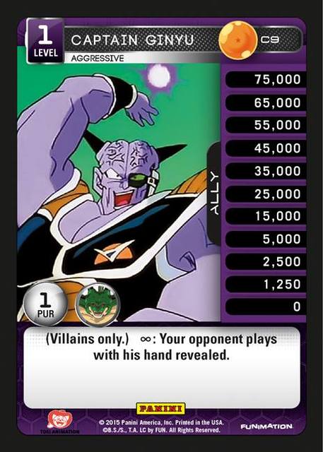 Captain Ginyu, Aggressive (FOIL)